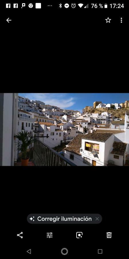 شقة Setenil De Las Bodegas  في Apartamento Con Vistas Al Rio المظهر الخارجي الصورة